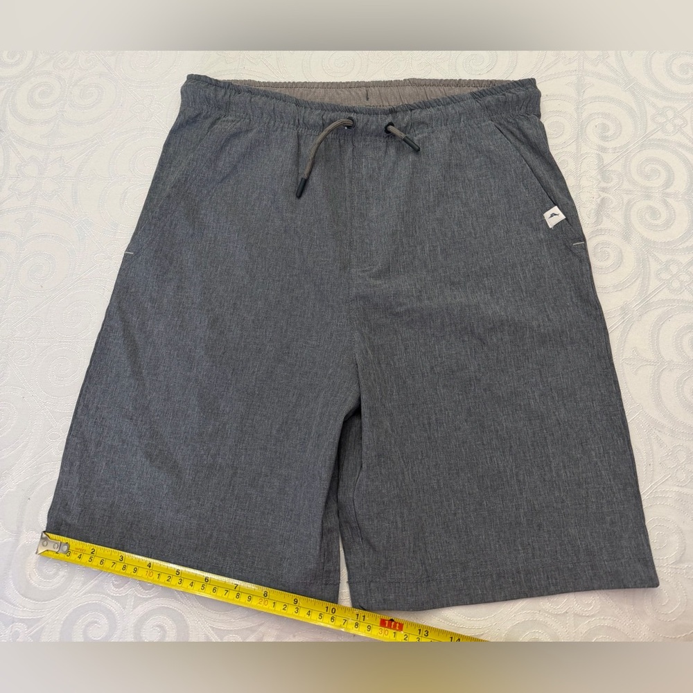 Tommy Bahama Active Gray Hybrid Adjustable Waist Lightweight Shorts Youth Boy 14 - Picture 7 of 11